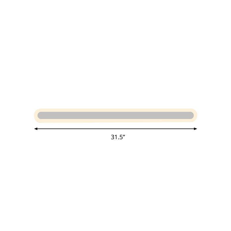 Simplicity Led White/Warm Wall Sconce Lamp - 3 Sizes Available