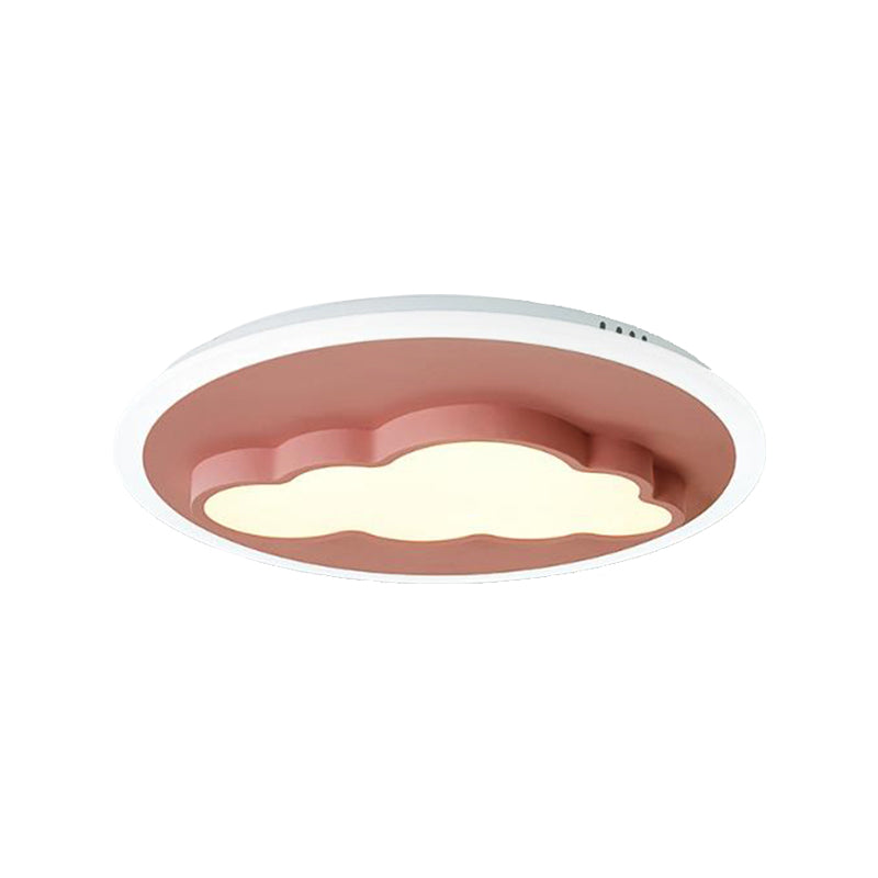 Nordic Cloud Metal Ceiling Lamp - Flush Mount For Childs Bedroom
