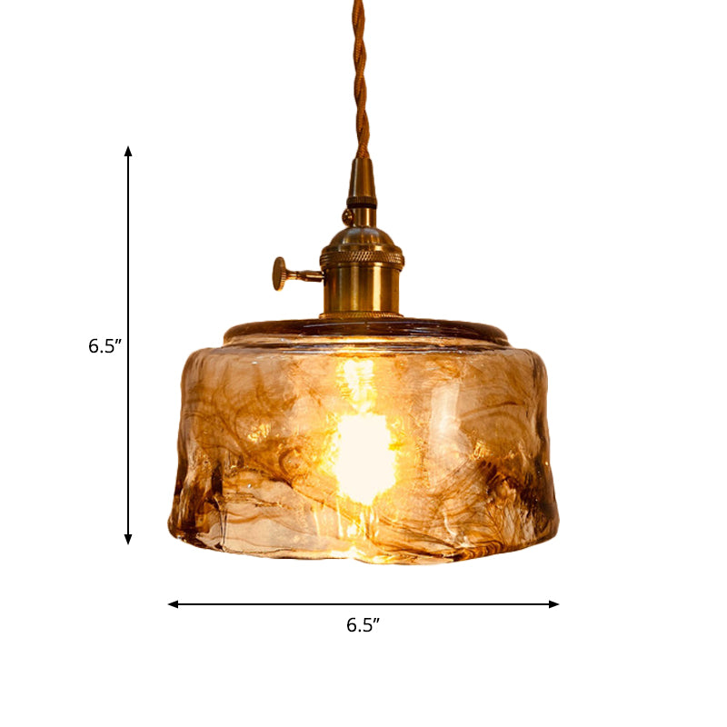 Modernist Alabaster Glass Pendant Light With Brass Finish For Dining Room Trapezoid/Cone/Cuboid
