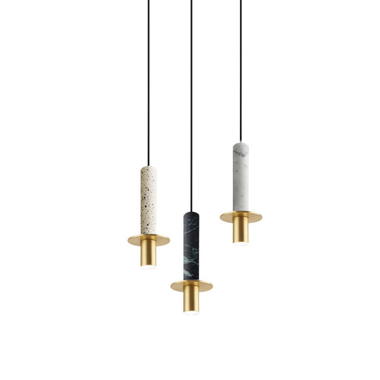 Modern Marble Dining Room Suspension Led Pendant Light