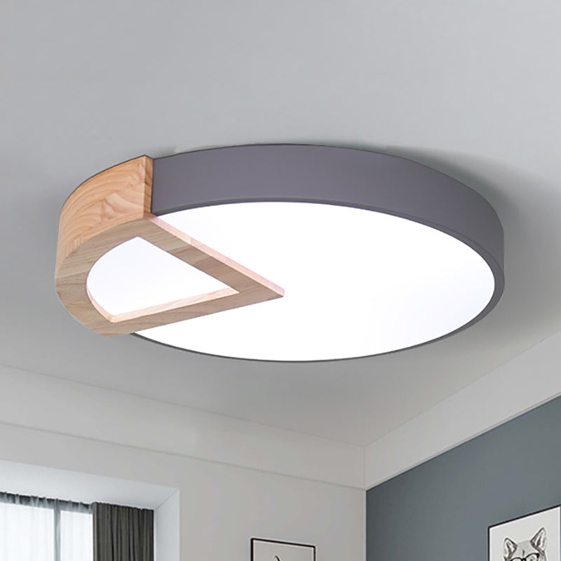 Nordic Macaron Flush Mount Light For Kids’ Bedrooms