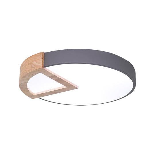 Nordic Macaron Flush Mount Light For Kids’ Bedrooms