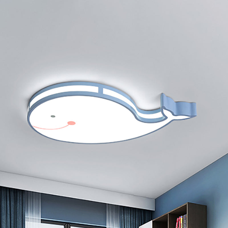 Whale Baby Cartoon Led Flush Mount Ceiling Light For Bedroom
This Revised Title Maintains The Key