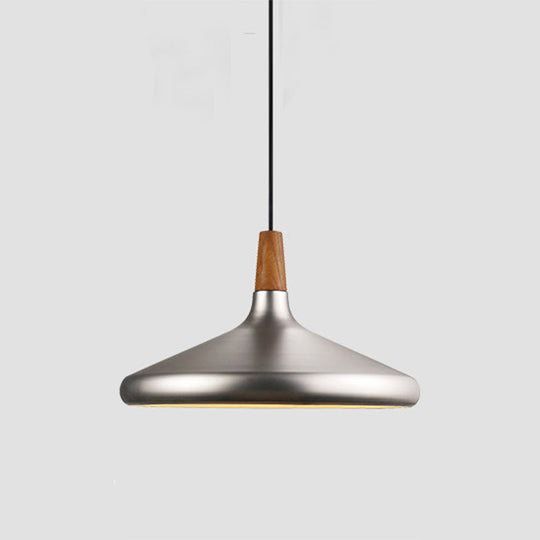 Nordic Conical Metal Suspension Pendant Light For Dining Room - Modern & Stylish Design Silver /