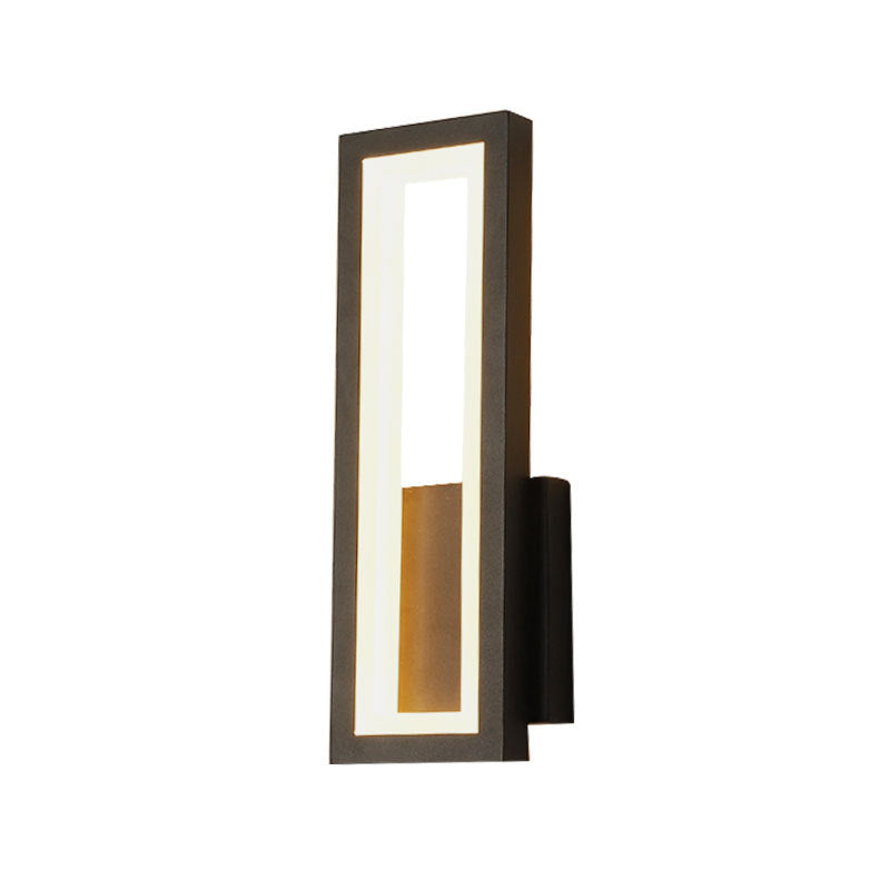 Contemporary Led Wall Sconce With Acrylic Shade For Bedside Lighting