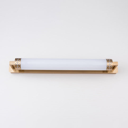 Bronze Led Wall Light Sconce For Minimalist Bathroom Vanity Lighting