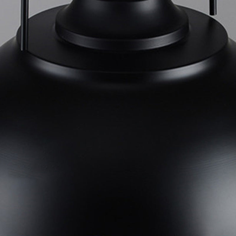 Vintage Style Black Swivel Joint Pendant Light Fixture - Metal Dining Room Hanging Kit