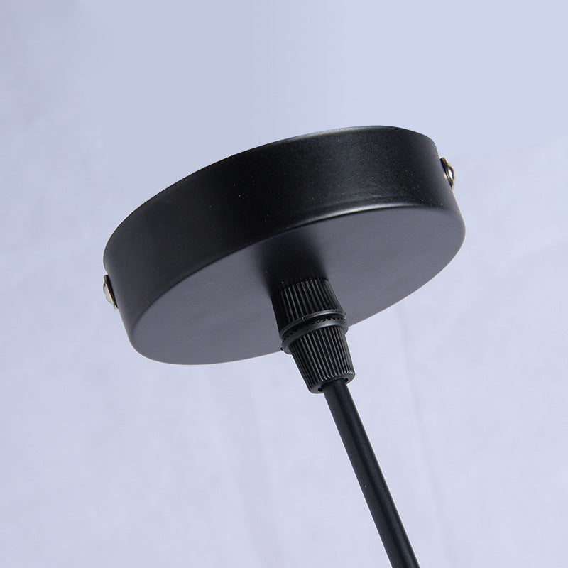 Retro Industrial Oval Pendant Lighting - Metal Ceiling Lights For Restaurants