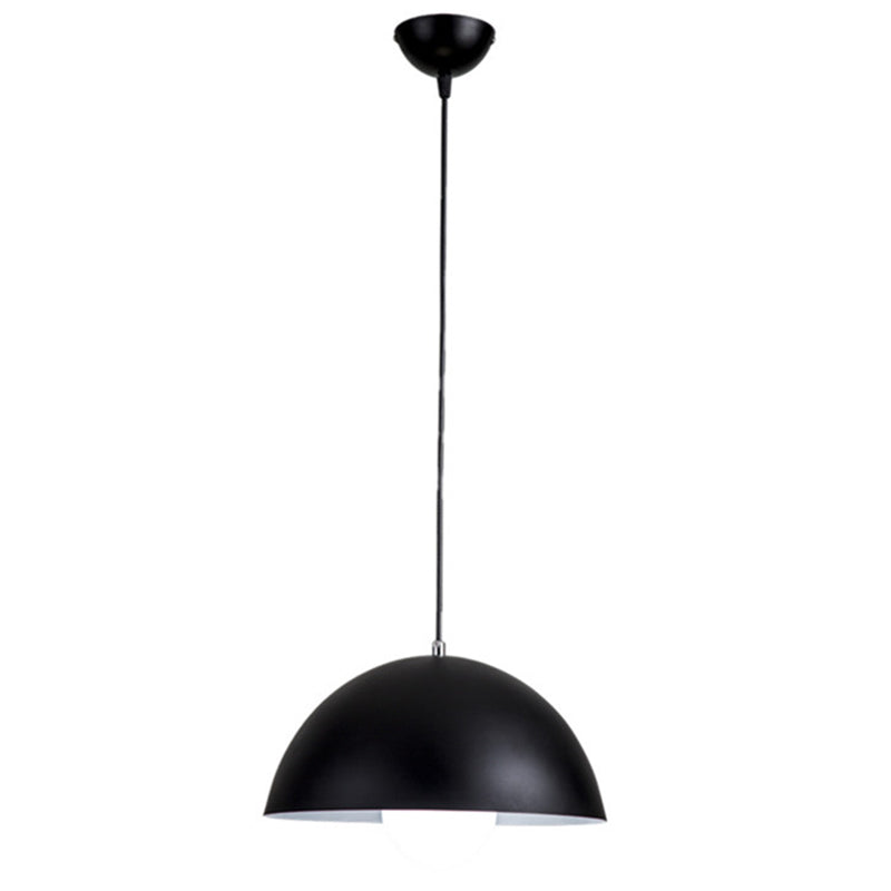 Dome Pendant Ceiling Light – Modern Metal Design With 1 Ideal For Restaurant