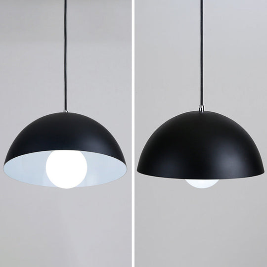 Dome Pendant Ceiling Light – Modern Metal Design With 1 Ideal For Restaurant
