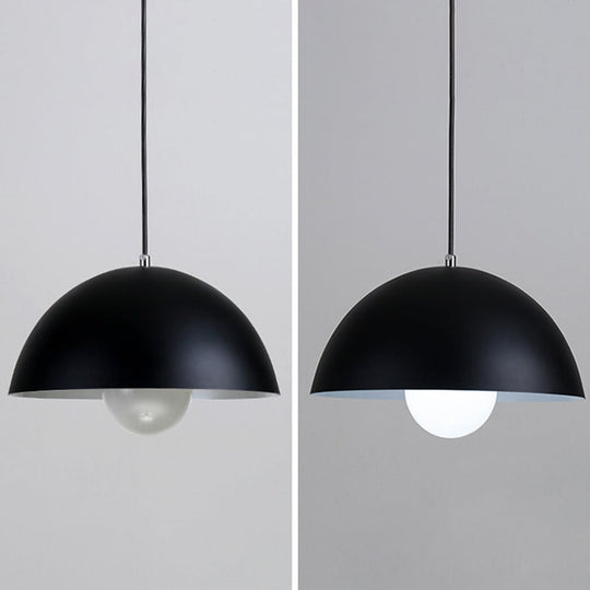Dome Pendant Ceiling Light – Modern Metal Design With 1 Ideal For Restaurant