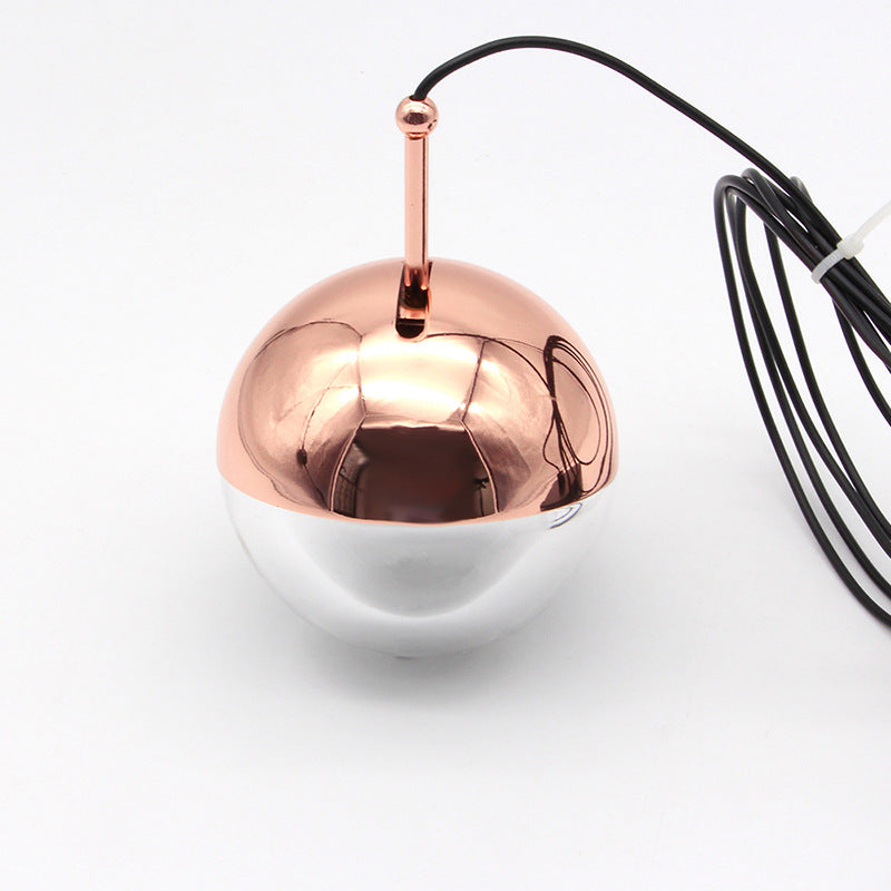 Sleek Led Crystal Glass Pendant Light For Bedside Or Ceiling