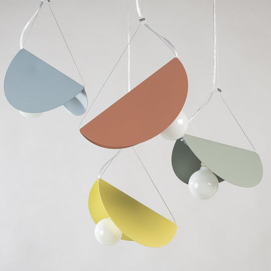 Sleek Metal Pendant Ceiling Light- Simplicity & Style In Living Room Lighting