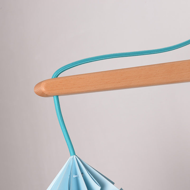 Macaron Wall Mounted Lamp With Domed Shade - Wood Backplate 1 Head White/Pink/Yellow/Blue/Green