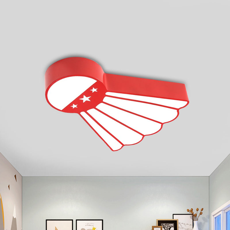 Kindergarten Ceiling Mounted Led Light For Kids’ Badminton Room (Blue/Green/Red)