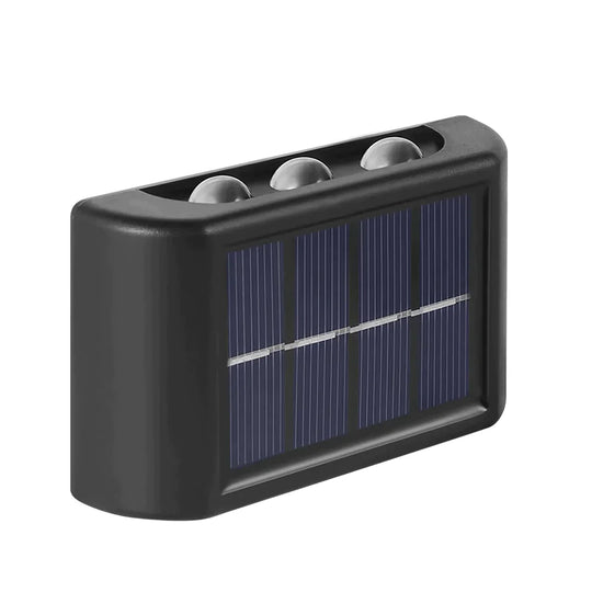 Solar Wall Lamp Outdoor Waterproof Up And Down Luminous Lighting Lamps