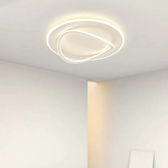 Creative Bedroom Master Lamp Minimalist Round Restaurant Room Ceiling Led Lamps