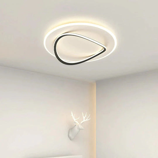 Creative Chambre Maître Lampe Minimaliste Ronde Minimaliste Restaurant Salle Maître Chambre Plafond Lampes Led Lampes