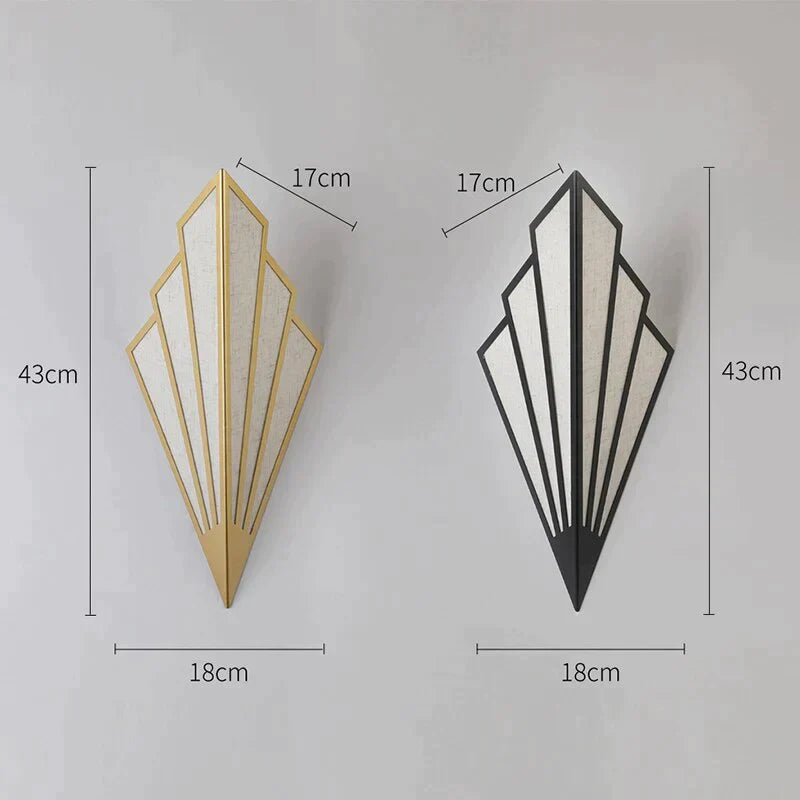 Diamond Shape Modern Wall Light Sconce For Bedroom Dining Room