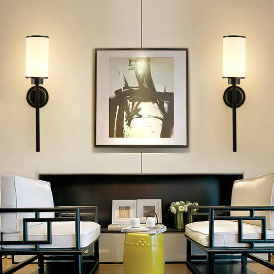 Applique murale en cuivre complet Simple classique chambre LED tête TV fond mur cage d'escalier applique murale en cuivre