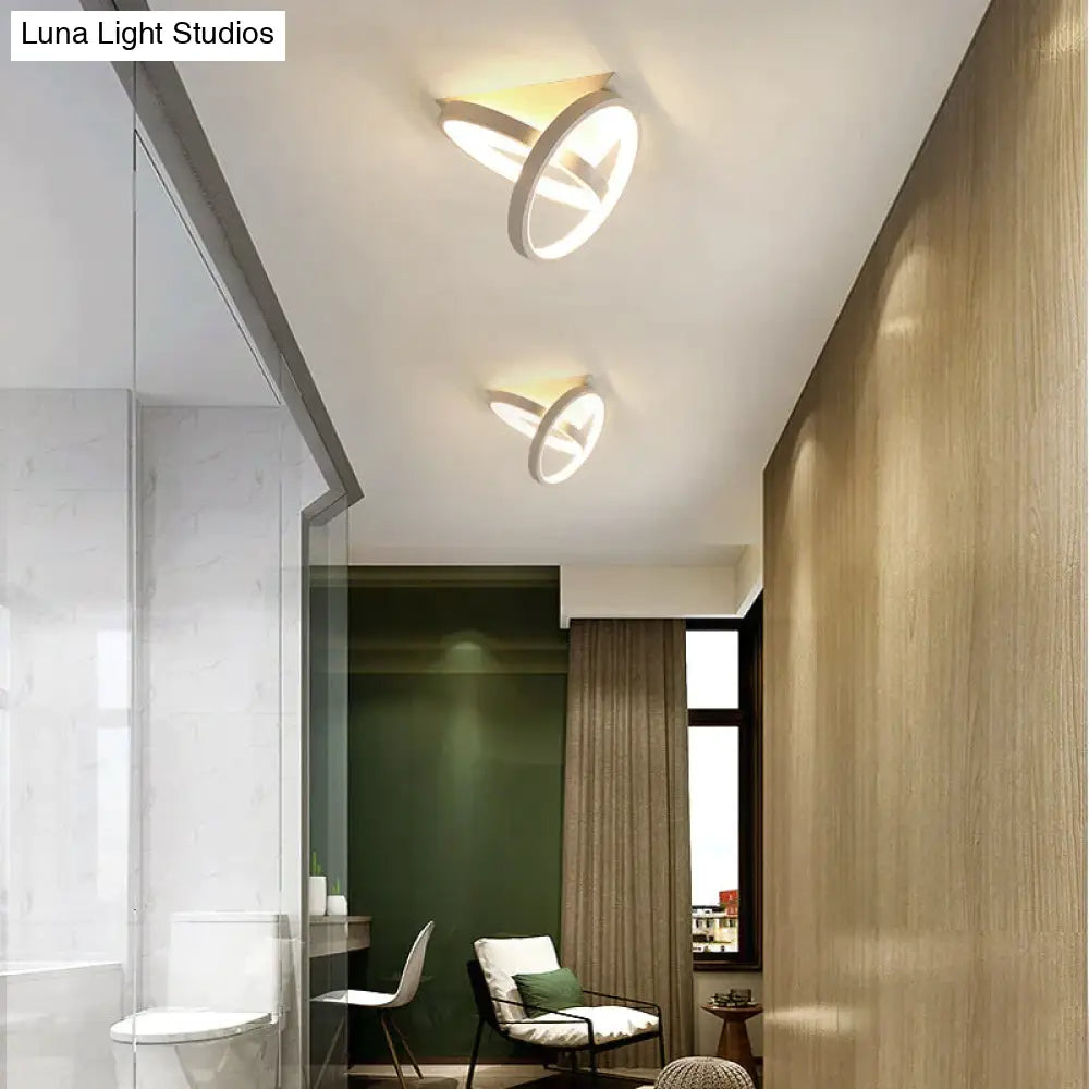 Home Passage Lamp Corridor Human Body Induction Ceiling Lamp Home Corridor Cloakroom Lamp Ceiling