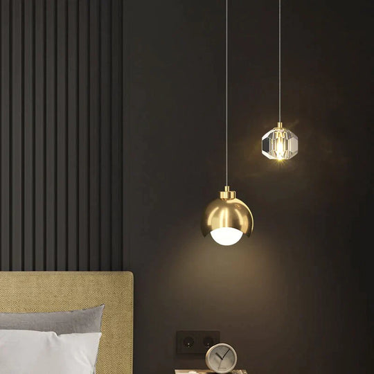 Illumia - Crystal Chandelier Gold Black