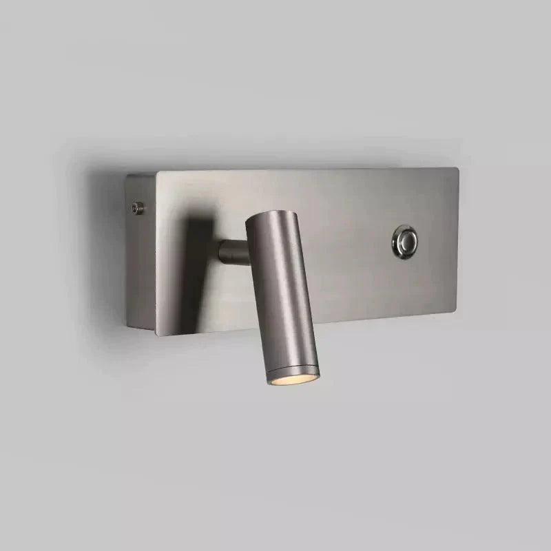 Kane | Applique murale de lecture à DEL à intensité variable en nickel