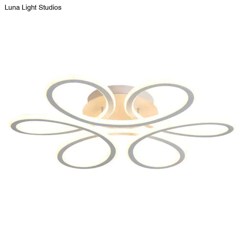 LED Ceiling Lamp Flower shaped Living Room Lamp Simple Study Hotel Light In The Bedroom Ceiling