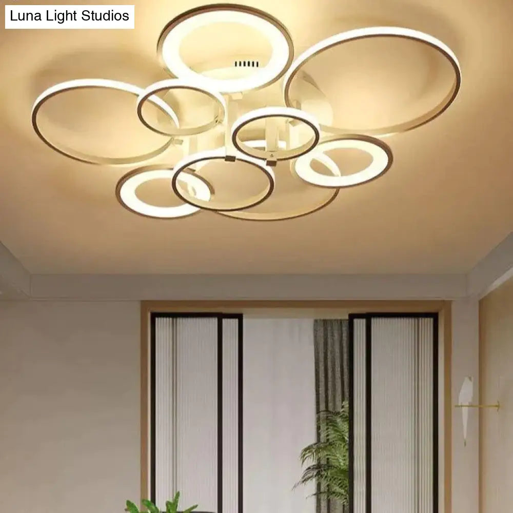 Living Room Led Pendant Lights Bedroom Simple Lamp Atmosphere Home Fashion Creative Personality