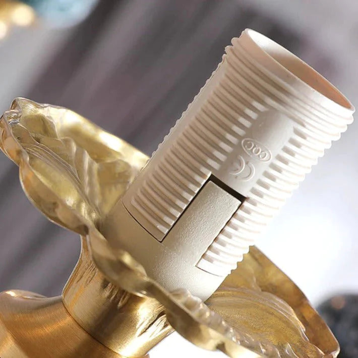 Applique murale en cuivre de luxe pour chambre à coucher de style nordique