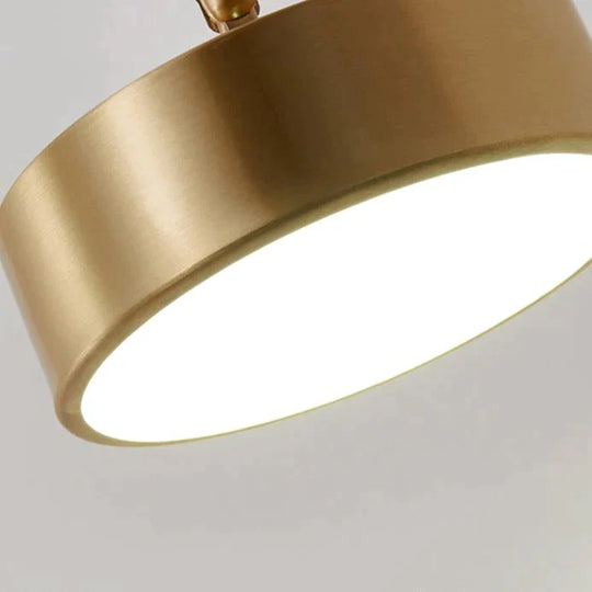 Modern Creative Nordic Bedroom Bedside Full Copper Wall Lamp Lamps