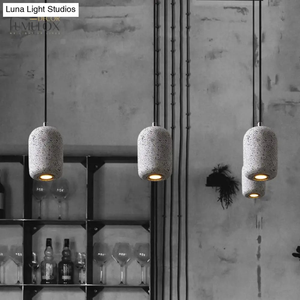 Modern Design Black/Grey/White Led Ceiling Hang Lamp In Warm/White Light Pendant Lighting