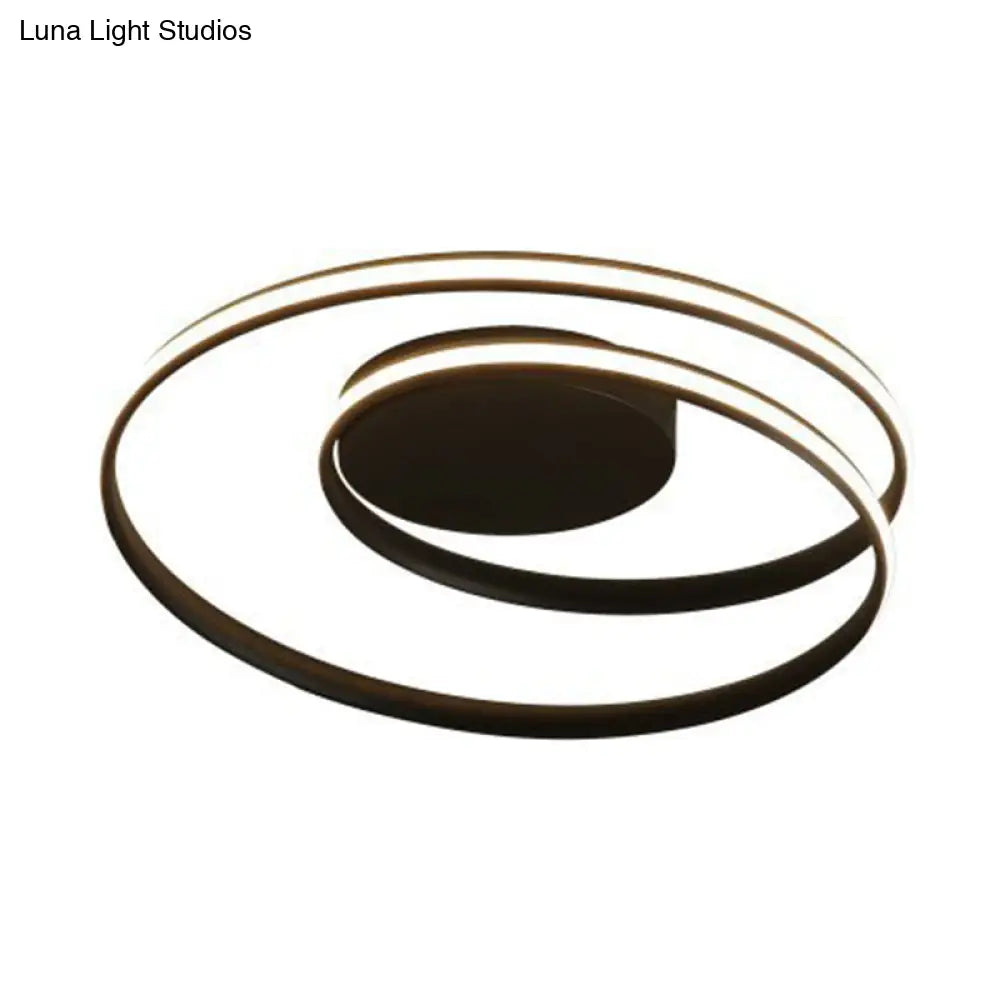 Modern Metal Led Circle Flush Mount Ceiling Light For Bedroom
Or
Sleek Bedroom - Design