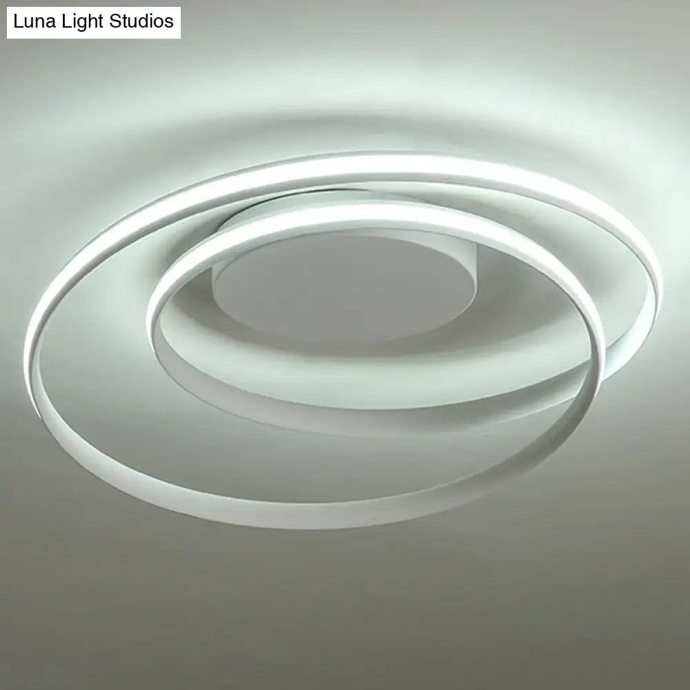 Modern Metal Led Circle Flush Mount Ceiling Light For Bedroom
Or
Sleek Bedroom - Design