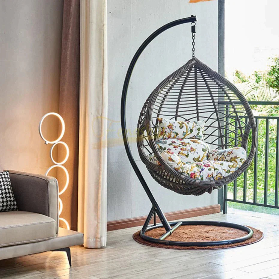 Modern Minimalist Led Ring Floor Lights Lighting Art Deco Home Touch Switch Standing Lamp For