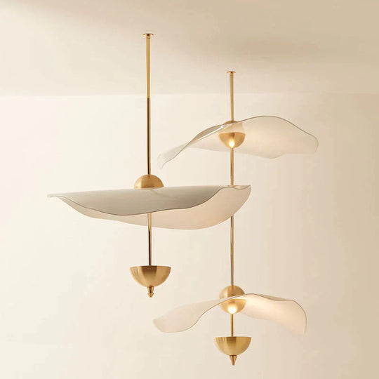 Modern Simple Restaurant Lamp Nordic Art Acrylic Led Staircase Bar Bedroom Model Room Hotel