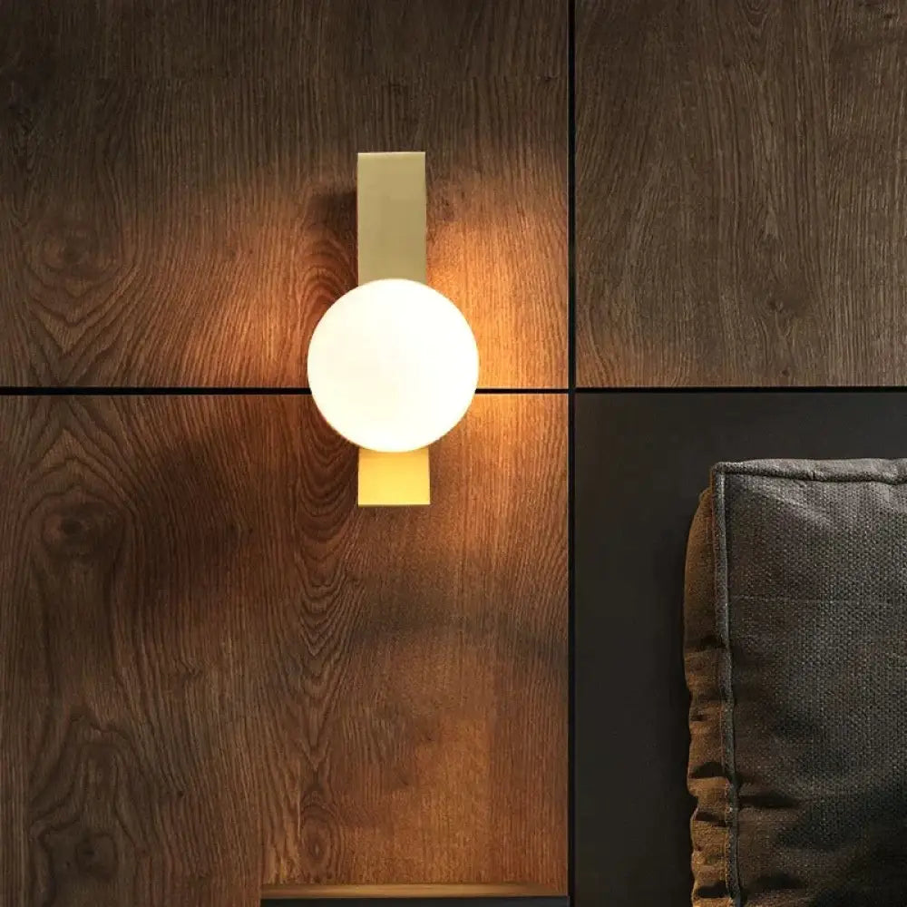 New Nordic Luxury Ball Copper Wall Lamp Copper Wall Lamps