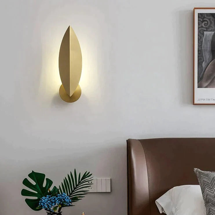 Nordic Bedroom Adjustable Copper Wall Lamp Lamps