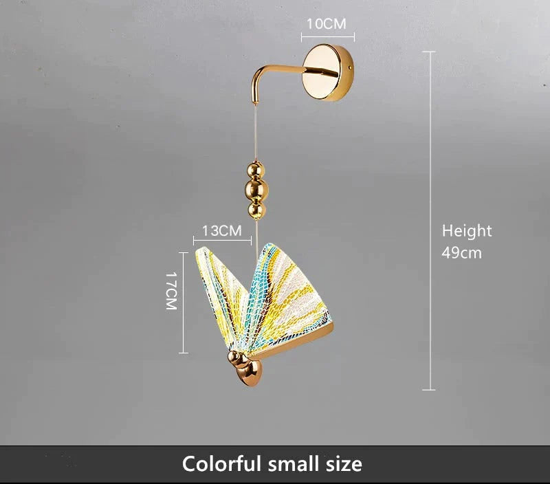 Applique Murale Led Papillon Nordique pour Chambre