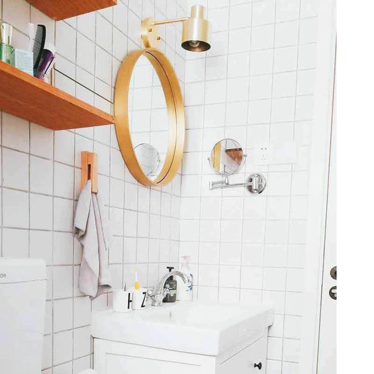 Nordic Golden Salon Chambre Chevet Salle De Bains Applique Murale En Cuivre