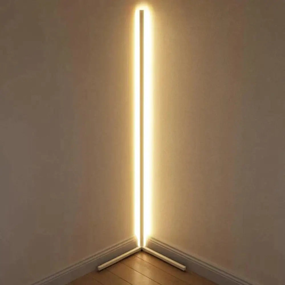 Nordic Led Floor Lamp Rgb Corner Right Angle Lights Coloful Bedroom Lamp Lighting Remote Control