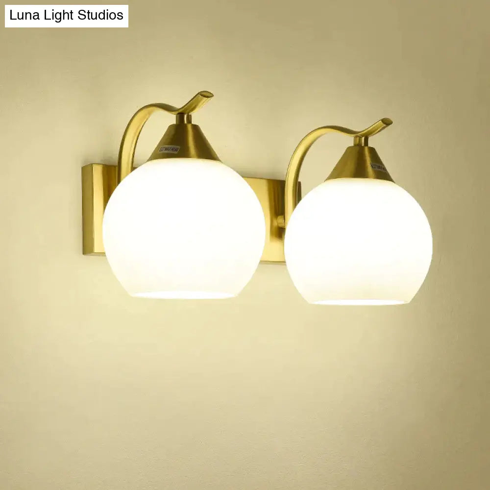 Nordic Living Room Background Wall Bedroom Copper Wall Lamp Copper Wall Lamps