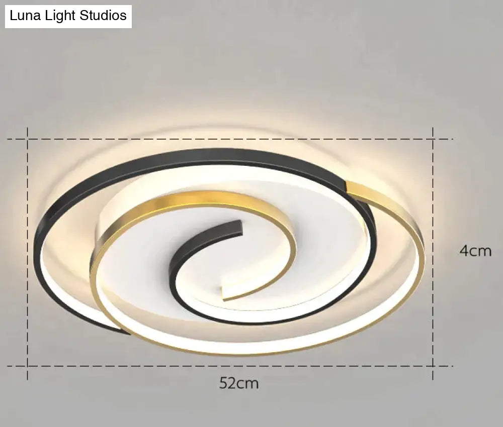 Nordic Simple Modern Atmosphere Light Luxury Living Room Bedroom Ceiling Lamp Ceiling