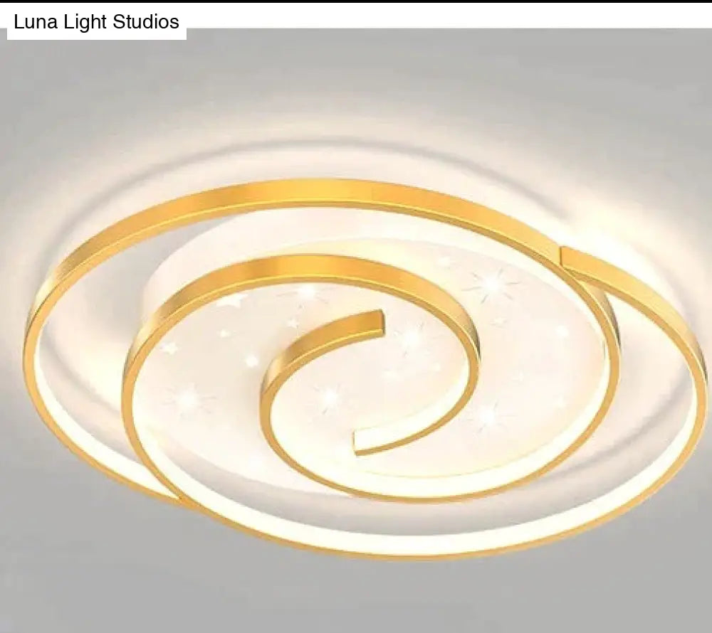 Nordic Simple Modern Atmosphere Light Luxury Living Room Bedroom Ceiling Lamp Ceiling