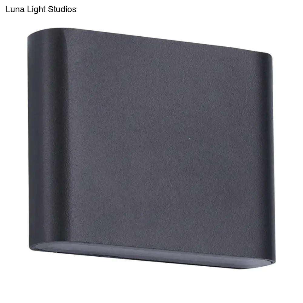 Outdoor Waterproof Ip65 Wall Lamp 6W/12W Led Light Modern Indoor/Outdoor Decor Up Down Dual-Head