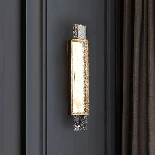 Post-Modern Luxury Simple Creative Bedroom Copper Wall Lamp Lamps