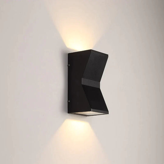 Modern Simple Creative Outdoor Waterproof Wall Lamp Led Courtyard Lamps Gate Terrace Balcony Garden