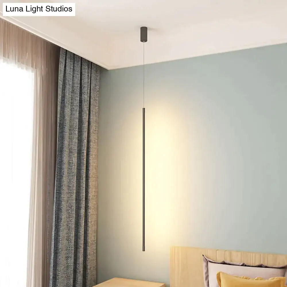 Simple Line Pendant Lights Hanging Lamp Lighting Restaurant Bar Hall Light Creative Geometry Lines