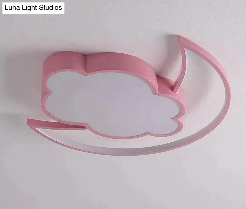 Simple Modern Bedroom Cloud Ceiling Lamp