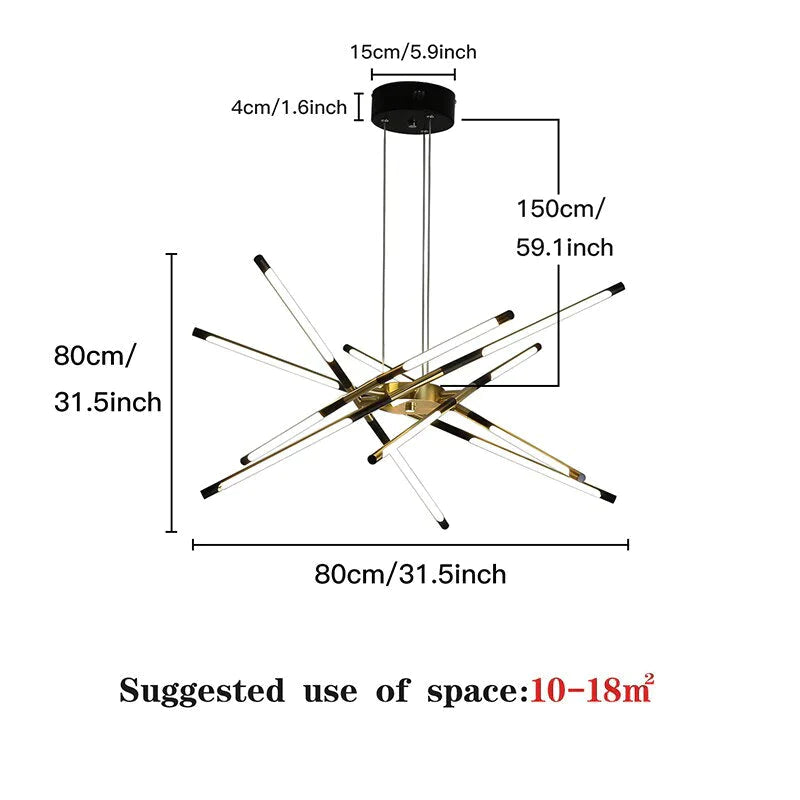 Starbeam Modern Chandelier